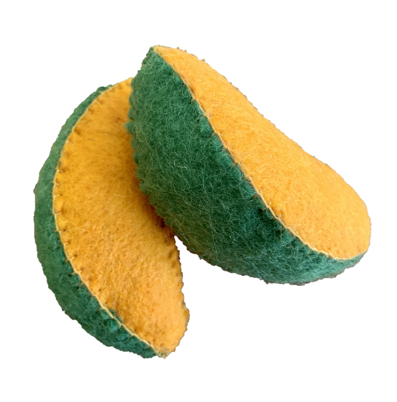 Papoose Felt kent Pumpkin wedges- 2 pce set