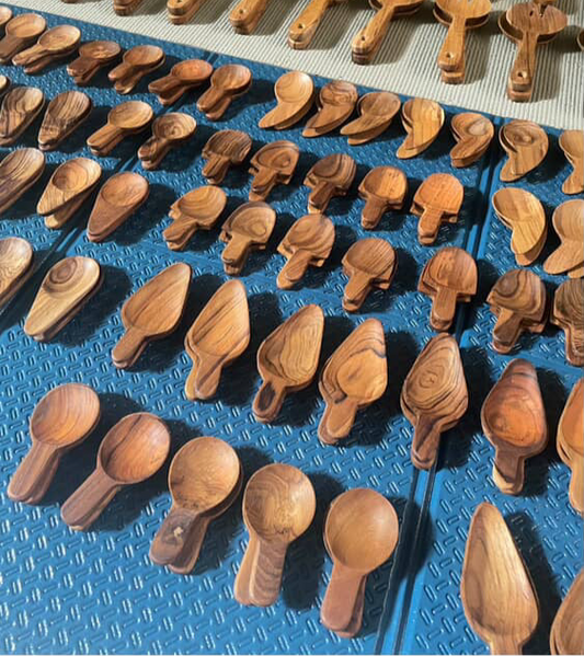 ON SALE Natures Play Spoons - set of 5