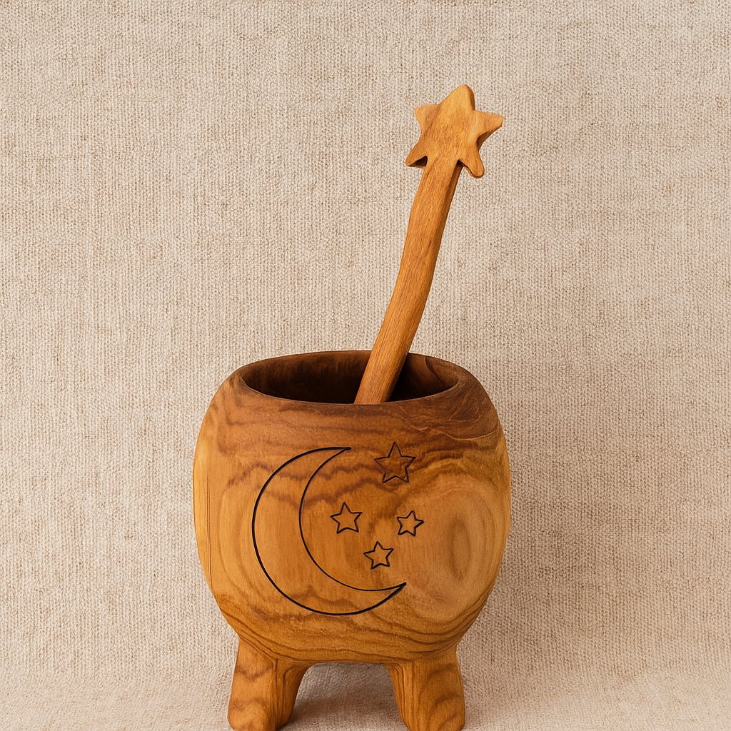 Wildwood Potion Pot + starlight stirrer spoon - 2 pce boxed gift set