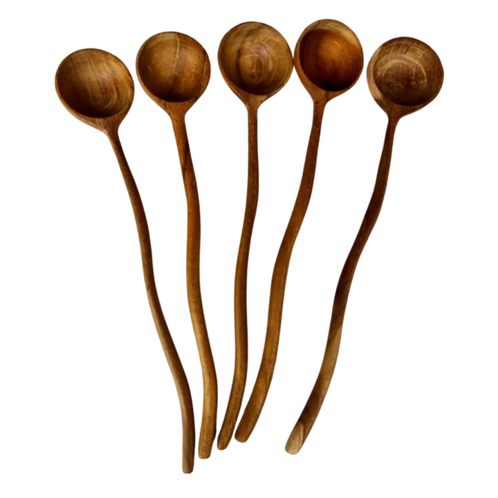 Mini Teak Ladles - 1 pce