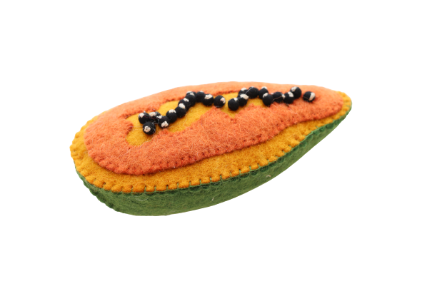 Papoose Felt Papaya