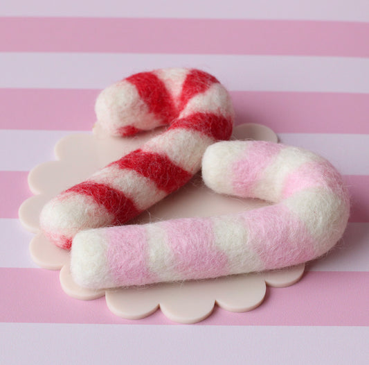 Felt Candy Canes - 4 options