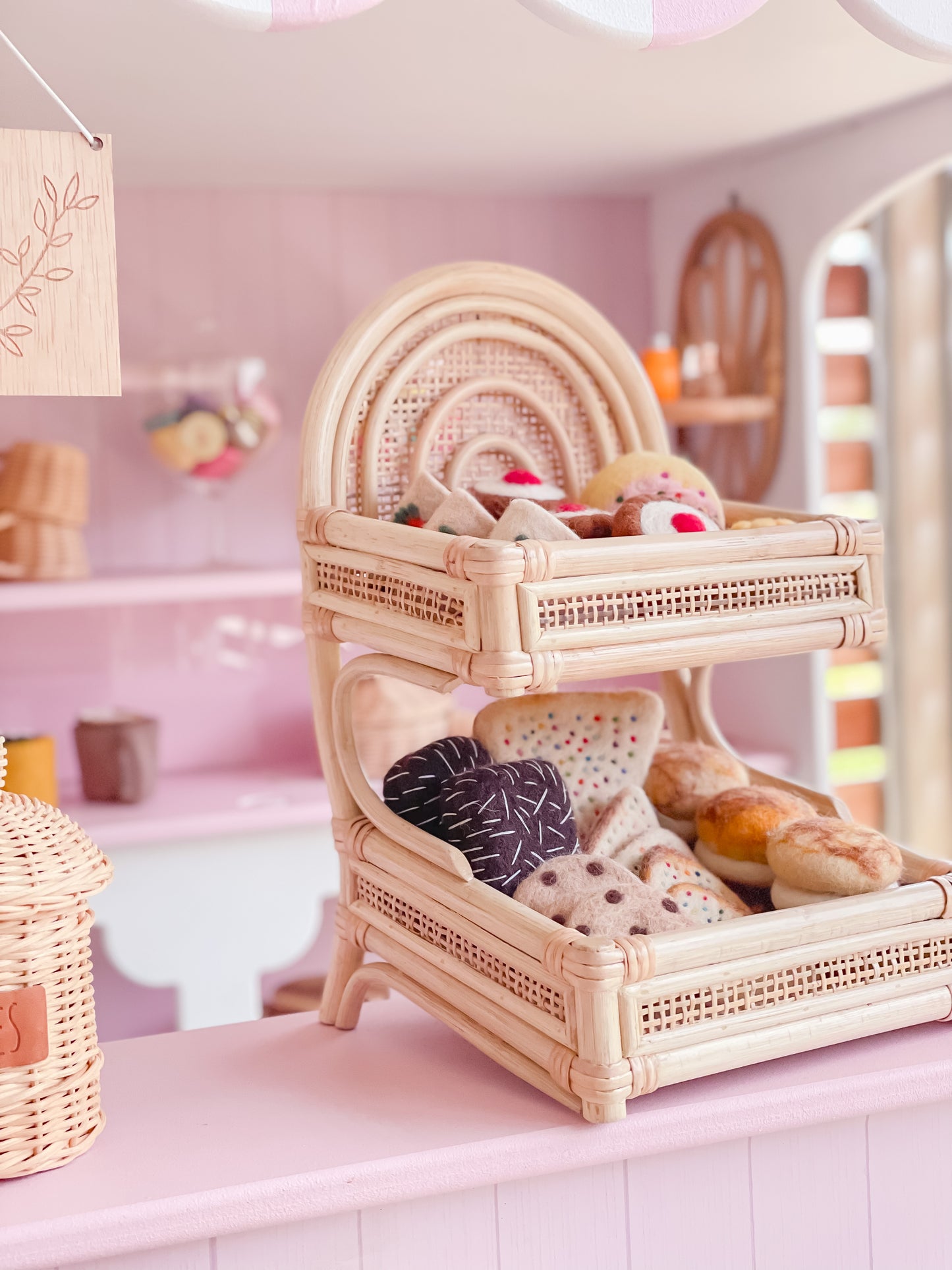 PRE ORDER Rainbow Cake market stand cafe play!