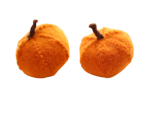 Papoose Felt Mandarins- 2 pce