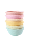Felt Pastel bowls - Set or singles
