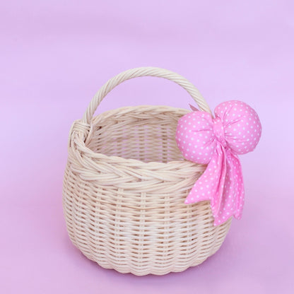Grace bow basket - 4 bow colours