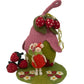 Strawberry felt mouse