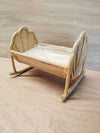 PRE ORDER EARLY MARCH Oceana Rattan DOLLY CRADLE plus mattress
