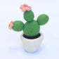 Felt cactus in pot- 2 styles