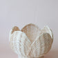 ON SALE Large Clam vintage style basket