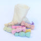 Rainbow sweets with bag - 9 pce set