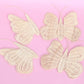 Seconds Rattan Butterfly decals - Set of 8