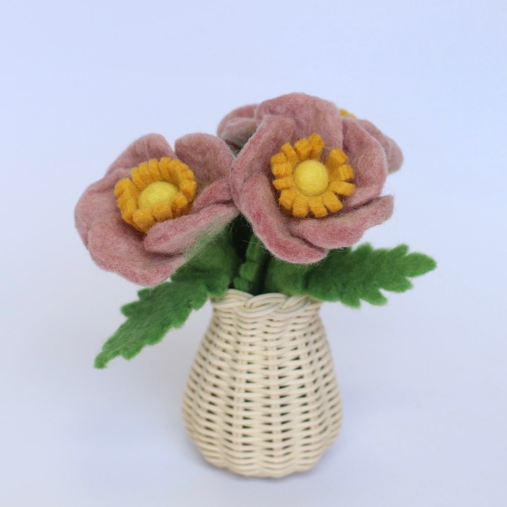 Dusty pink Cosmos blooms -singles and sets