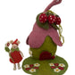 Strawberry felt mouse