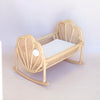 PRE ORDER AUG Oceana Rattan DOLL CRADLE plus mattress