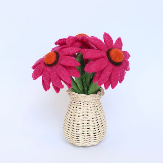 Felt Echinacea singles and sets