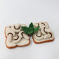 Mushrooms on toast - 2 slices