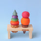 ON SALE Little Monq hand painted popsicle set plus stand