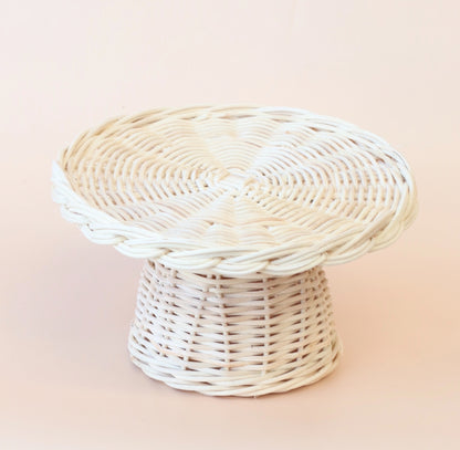 Rattan cake stand - 2 sizes
