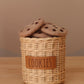 Rattan Cookie jars