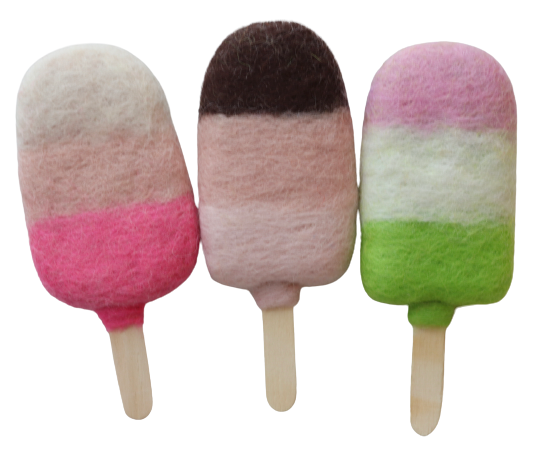 Ice popsicles - set or singles