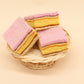 Felt Vanilla slice - 1 pce