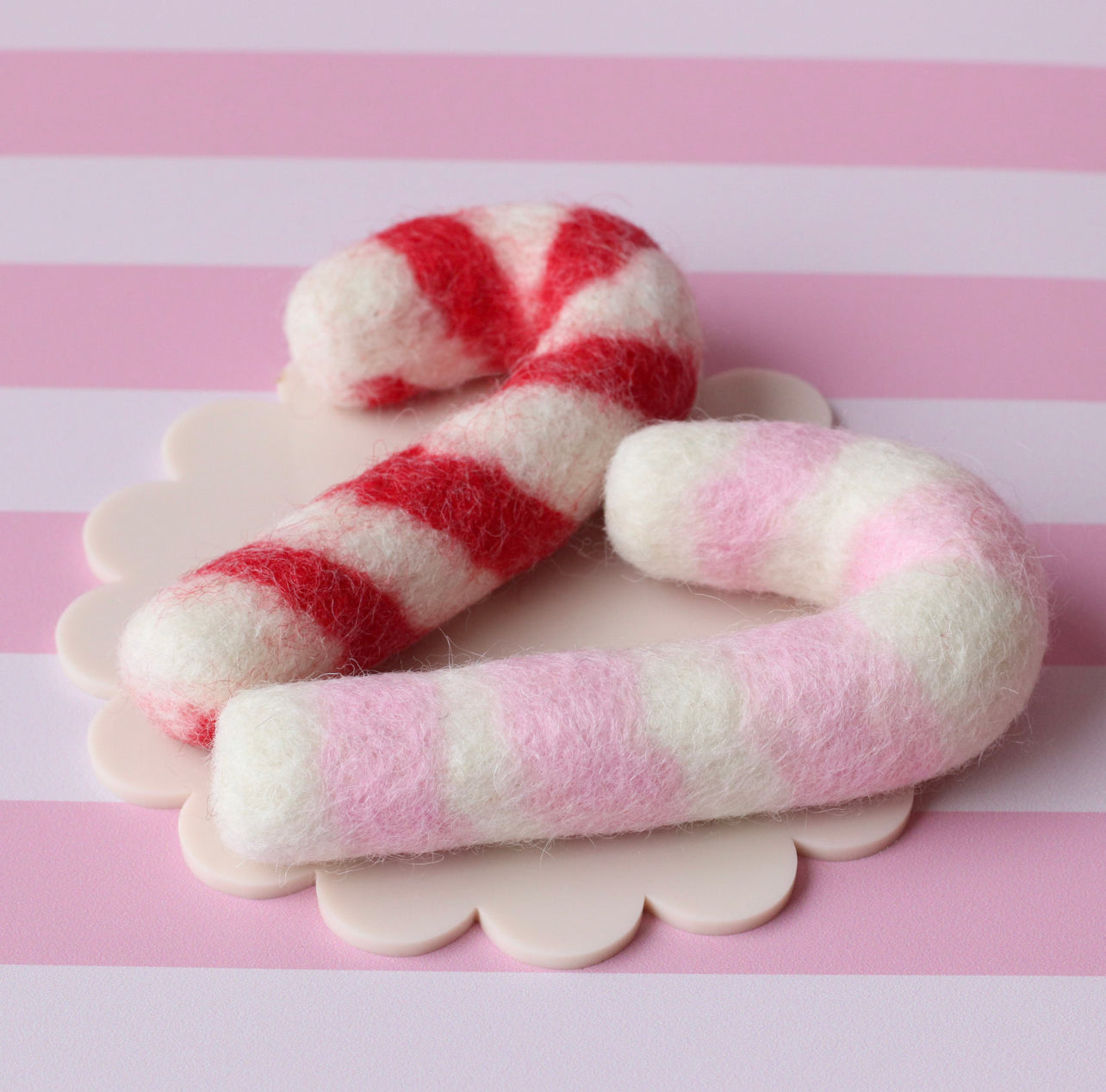 Felt Candy Canes - 4 options