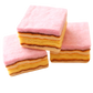 Felt Vanilla slice - 1 pce