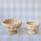 Footed Fraise bowls - 2 sizes