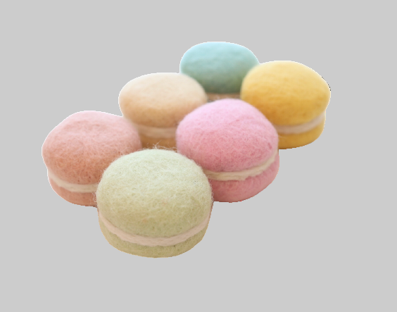 Pastel Macarons - 6 pce