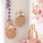 ‘Be Mine’ Rattan Heart wall basket
