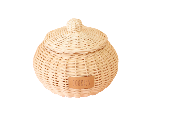 Cookie pots - 3 coloured labels