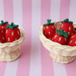 Footed Fraise bowls - 2 sizes