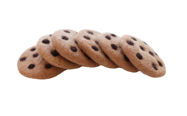 Choc chip cookies - 6 pce