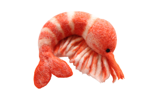 Large Felt Prawn 🦐- 1 pce
