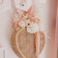 ‘Be Mine’ Rattan Heart wall basket