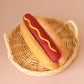 Large Carnival hot dog with retro paper tray