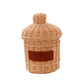 Rattan Cookie jars